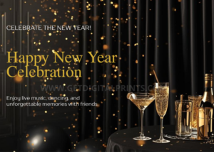 Midnight Spark Celebration Card