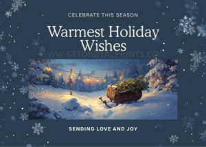 Frosted Cheer Christmas Card