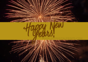 Golden Horizon New Year Card