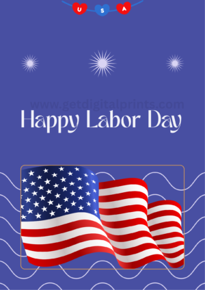 Labor Day Heritage Poster – Timeless American Pride Design