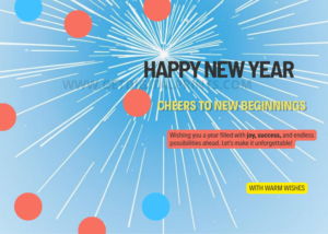 Luminous Year New Year Card