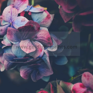 Moody Floral Aesthetic Background Paper for Print & Web Design