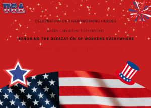 Patriotic Appreciation Card - Labor Day Card
