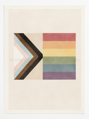 Progress Pride Fine Art Poster (18×24)