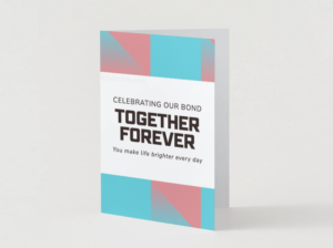 Celebrate Our Bond Sibling Printable – Building Blocks Family Art