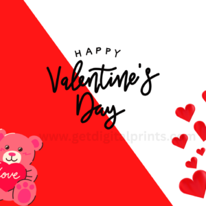 Teddy Bear Valentine’s Day Card Printable – Cute Romantic Gift Card