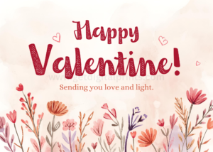Pastel Watercolor Valentine’s Day Card Printable – Artistic Floral Love Card
