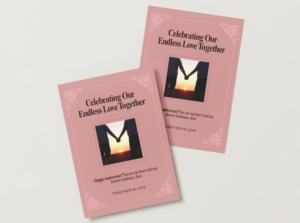 Celebrating Our Endless Love Together Anniversary Card