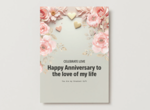 Happy Anniversary to the Love of My Life Card
