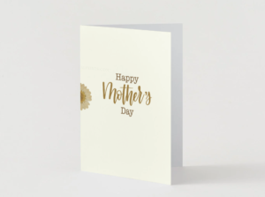 Dear Mother Note Mother’s Day Card – Minimal Typography Printable