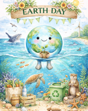 Earth Day Celebration By The Shore