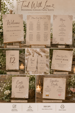 Tied With Love Wedding Collection Suite