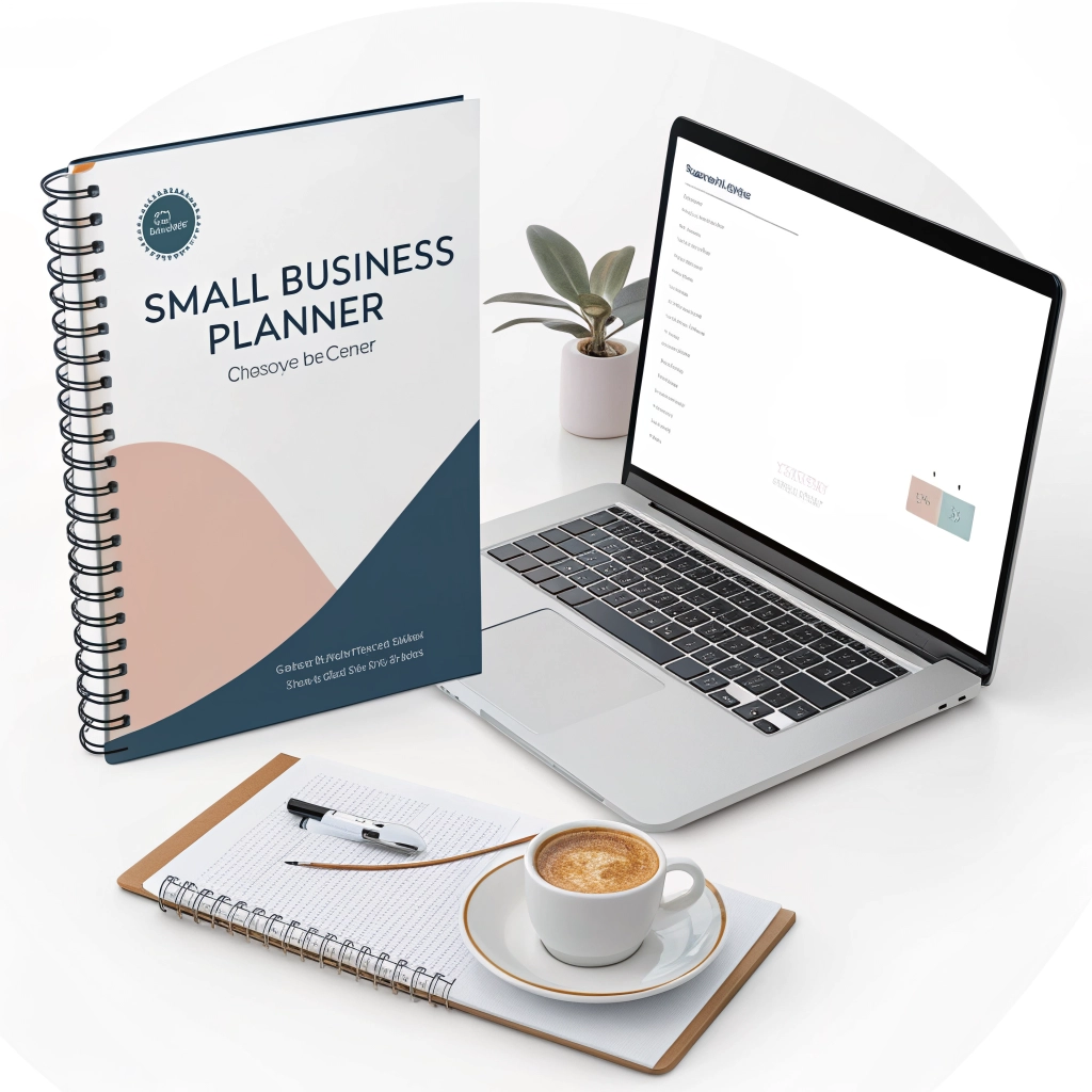 Small business planner ebook cover